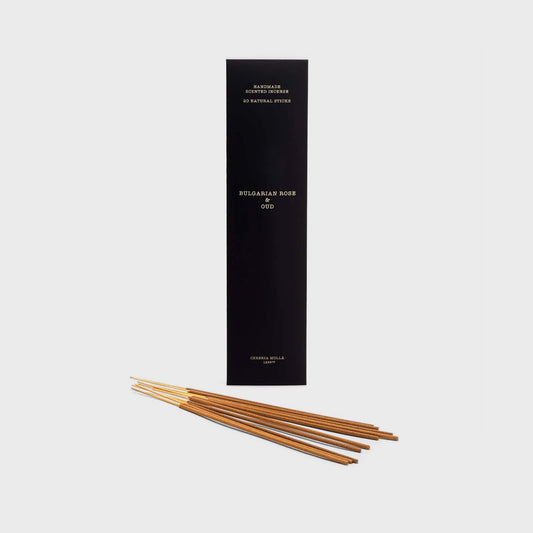 Bulgarian Rose & Oud 20 Incense 9" Sticks