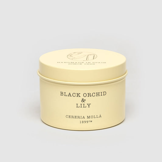 Shot Glass Candle Black Orchid & Lily
