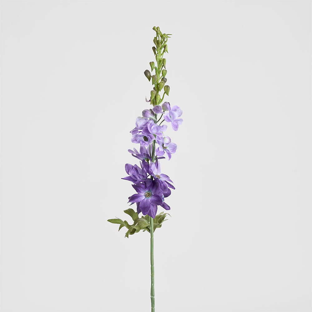 Delphinium Flower Stem 88cm Purple