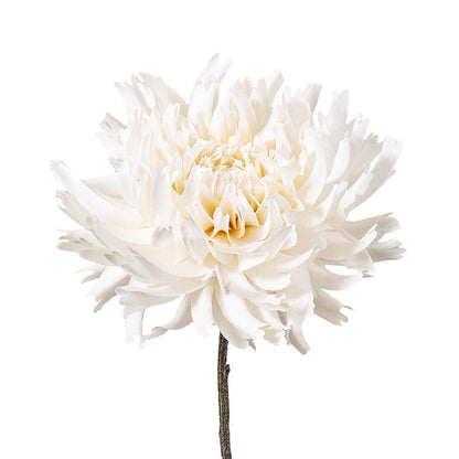 Dahlia Spray 56cm Cream