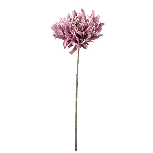Dahlia Spray 56cm Dark Pink