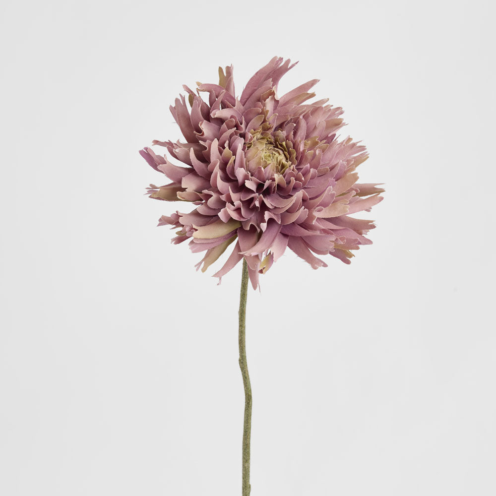 Dahlia Spray 56cm Dark Pink