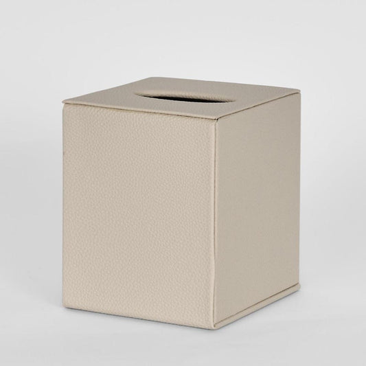Lulu Square Tissue Box Cream