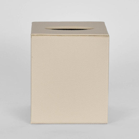 Lulu Square Tissue Box Cream