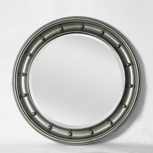 Clive Mirror Burnt Silver