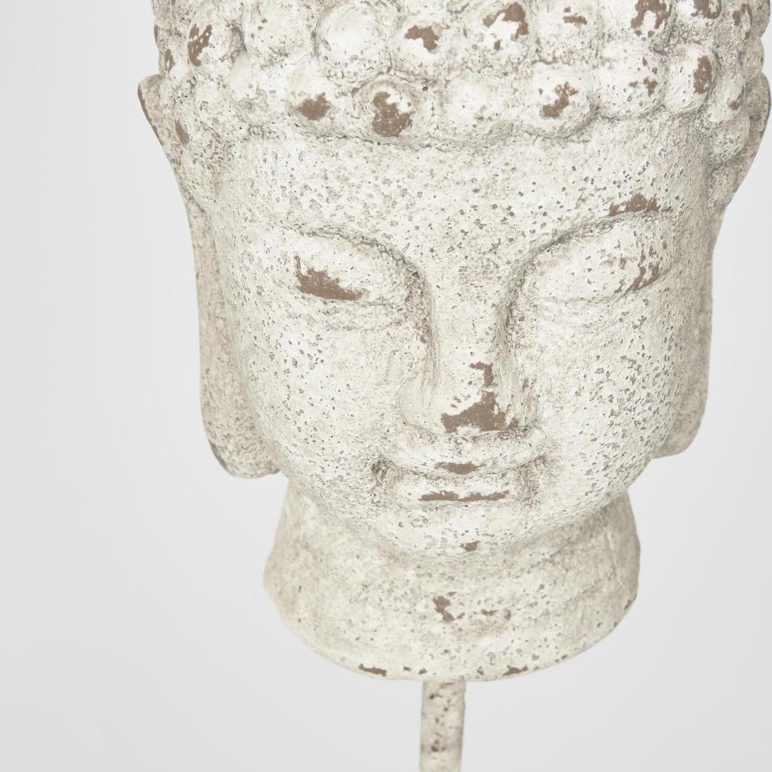 Cement Buddha on Stand