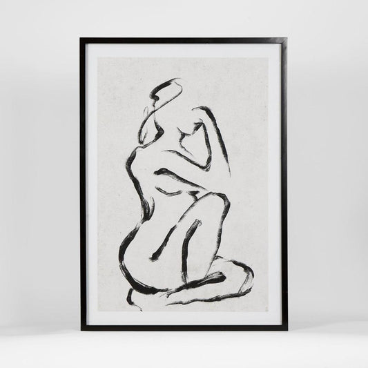 Female Silhouette Wall Art B