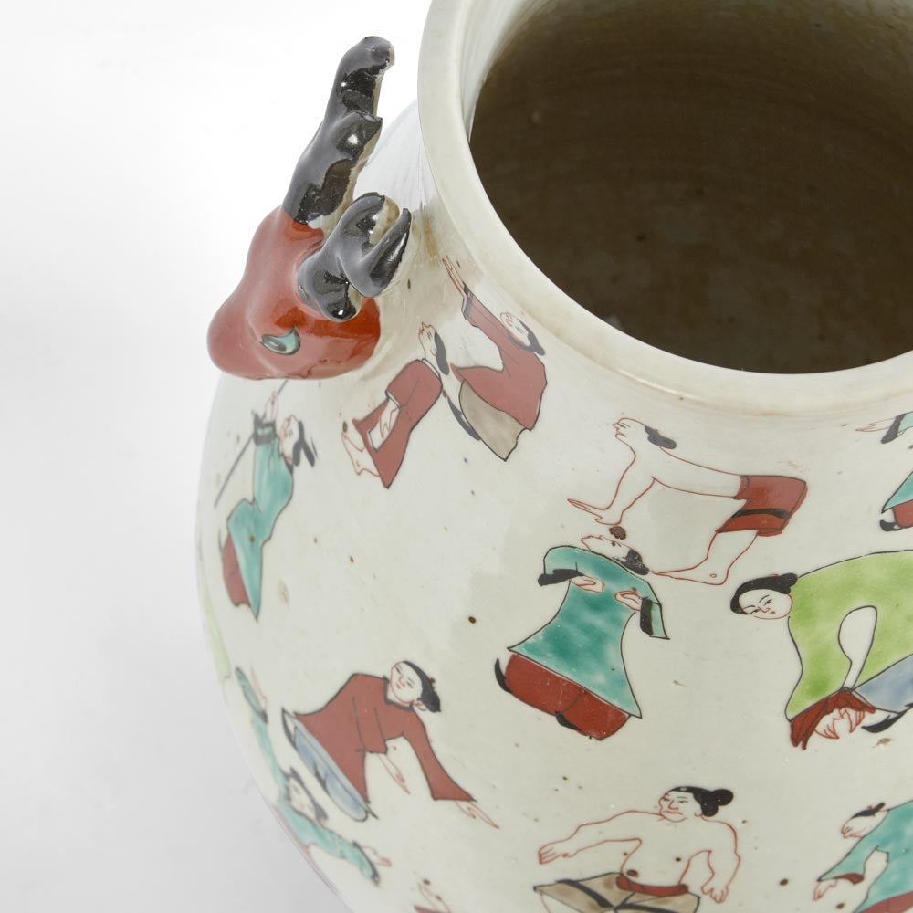 Jing Deer Vase