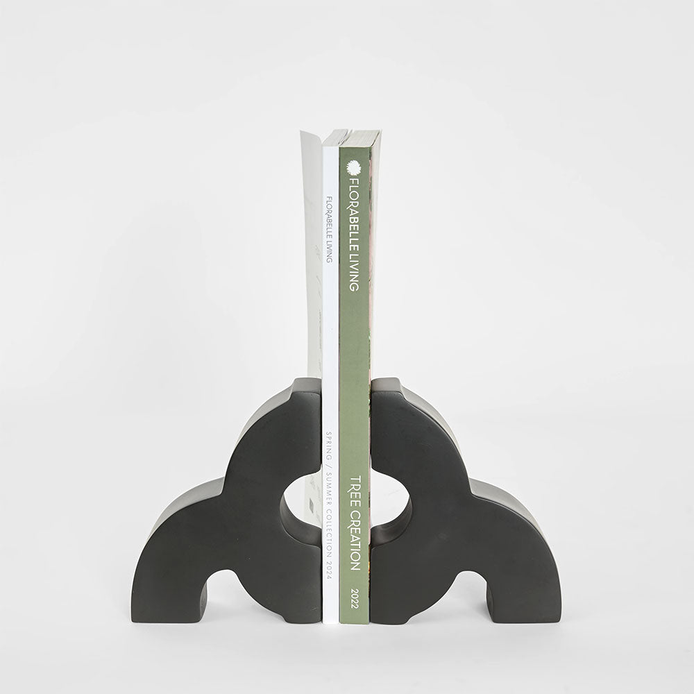 Loop Bookends Black