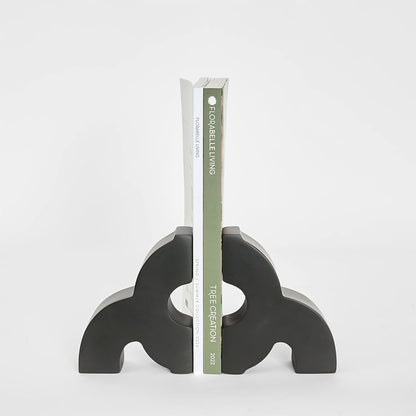 Loop Bookends Black