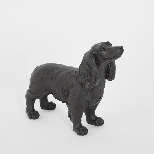 Coco Dachshund  Sculpture Black