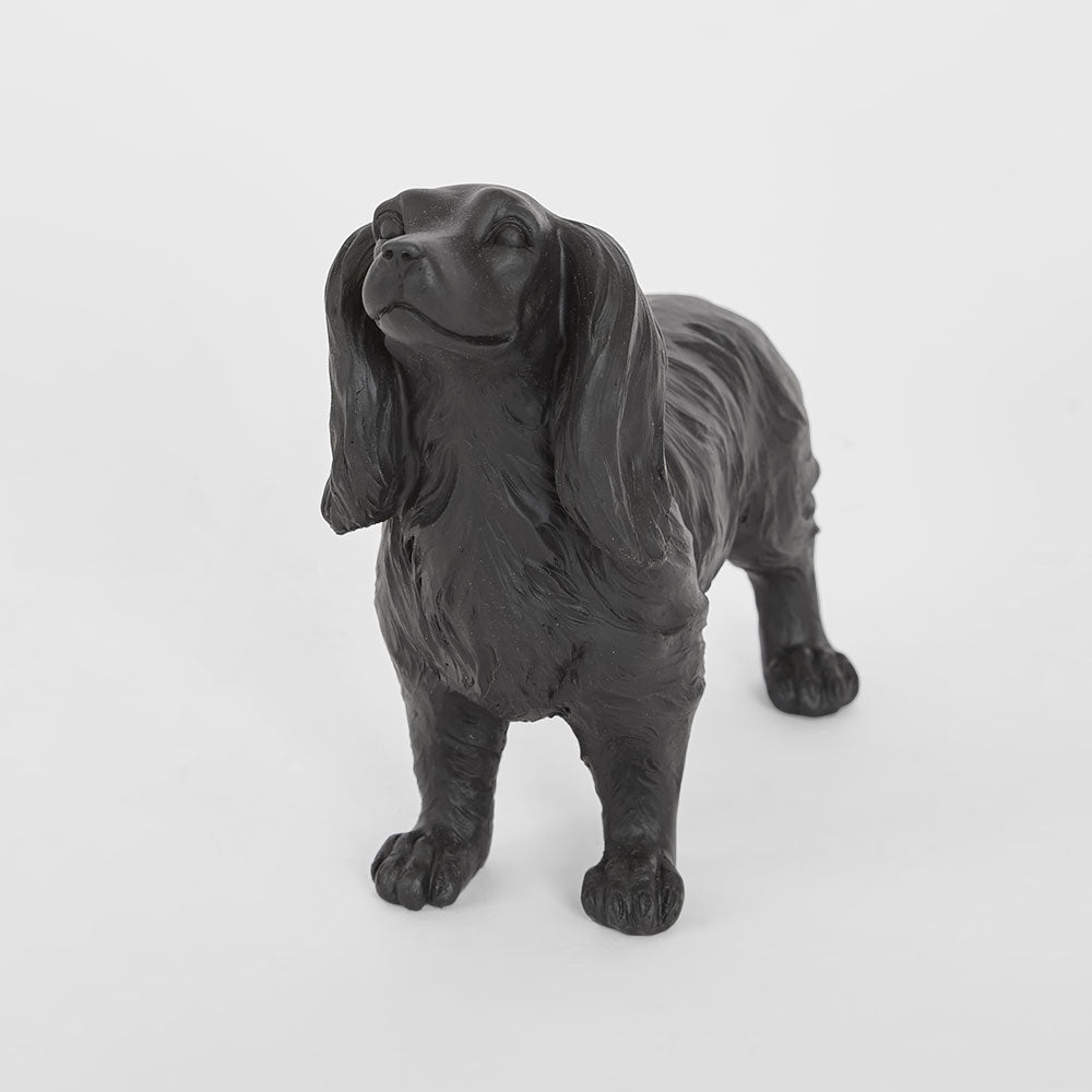 Coco Dachshund  Sculpture Black