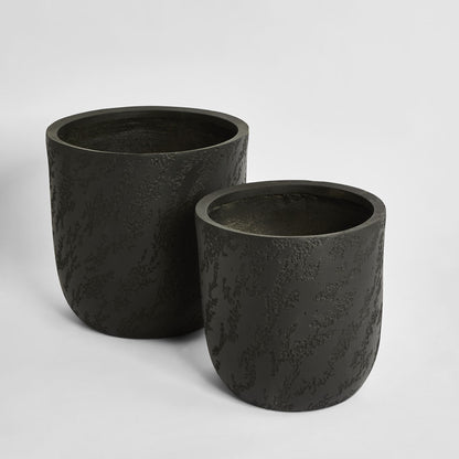 Wabi Planter Set of 2 Black