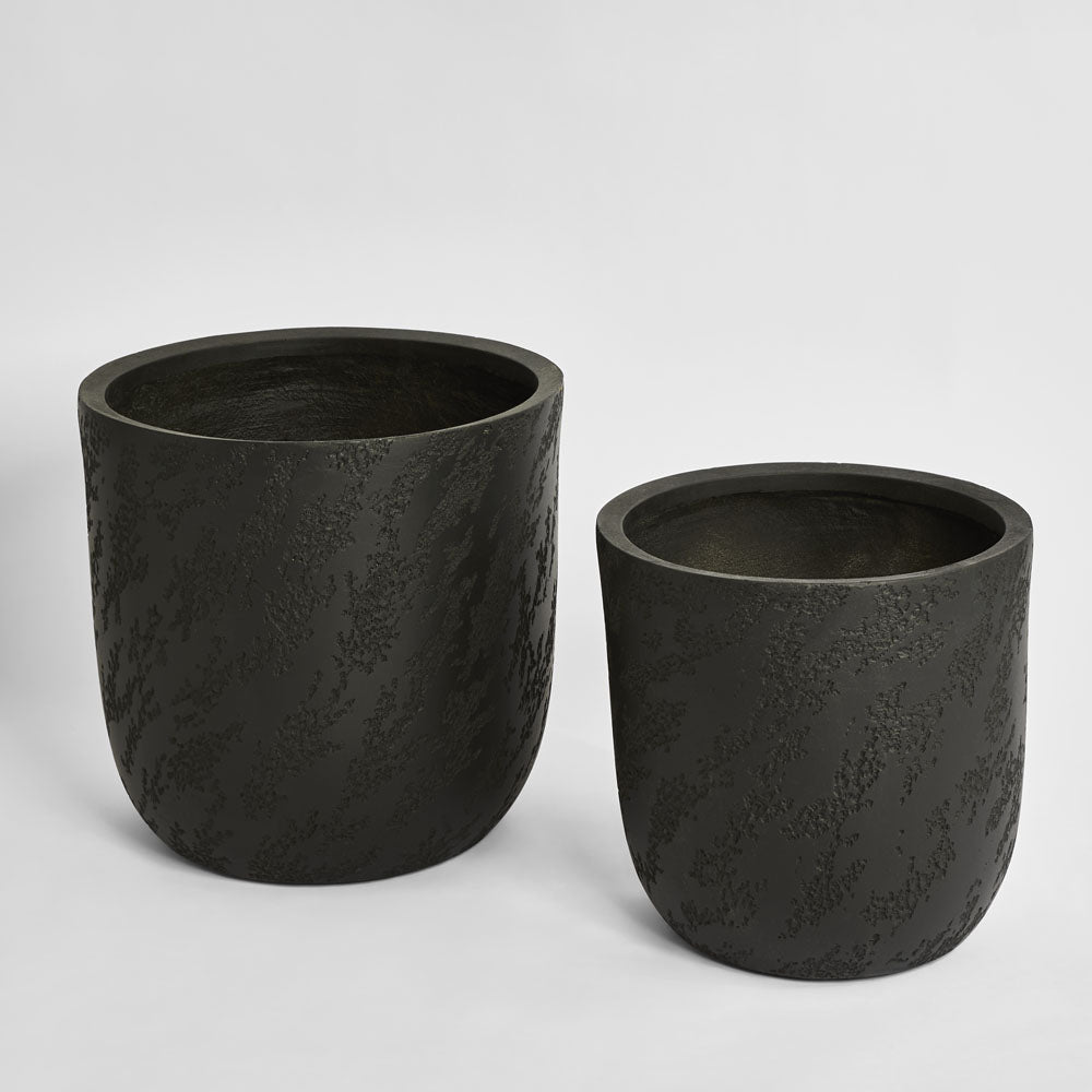 Wabi Planter Set of 2 Black