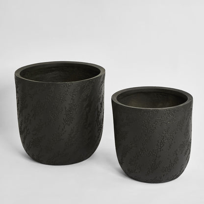 Wabi Planter Set of 2 Black