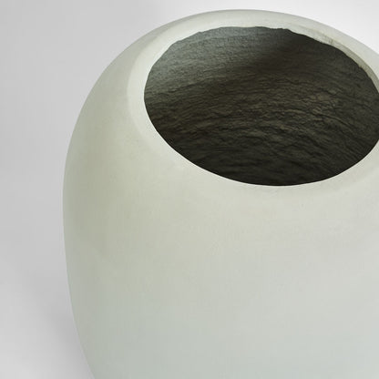 Sphere Tall Planter Set of 2 White