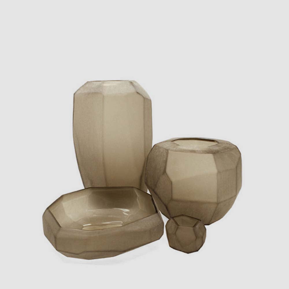 Tulsi Vessel Mouth Blown