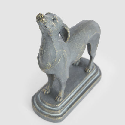 Lino Dog Sculpture Black