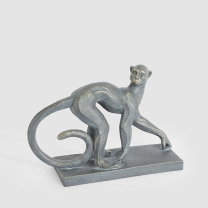 Caesar  Monkey Sculpture Black