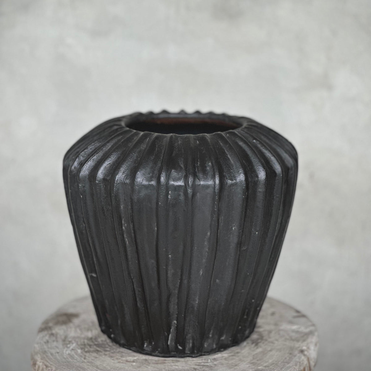 Orto Pot Brown Black