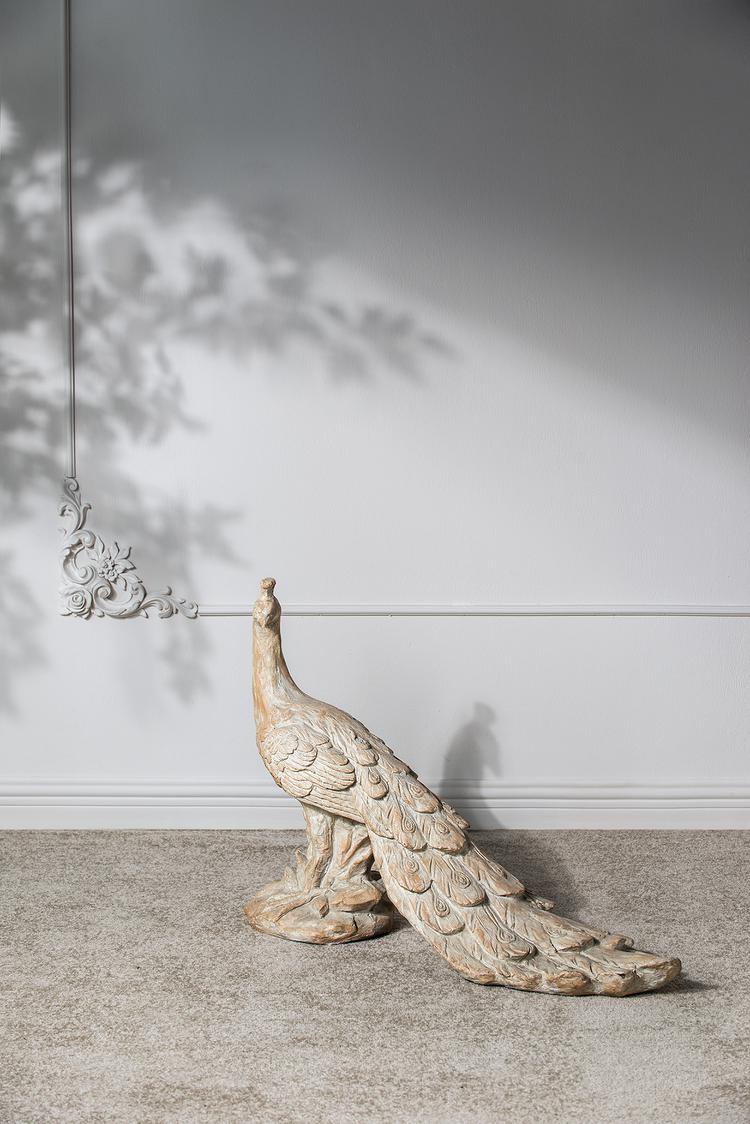 Arbour Peacock Sculpture