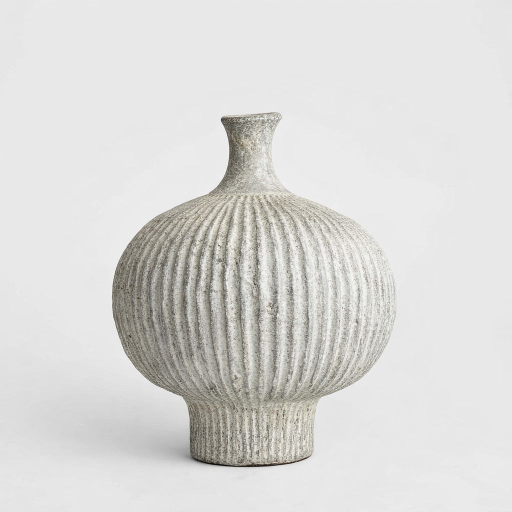 Gali Vase Dusty White