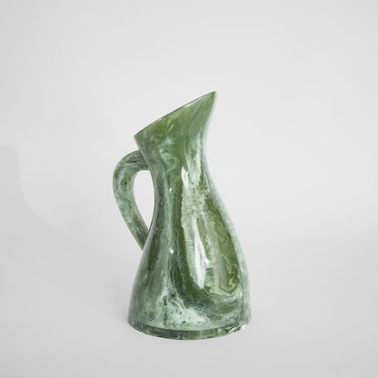 Fern Resin Jug Green Onyx