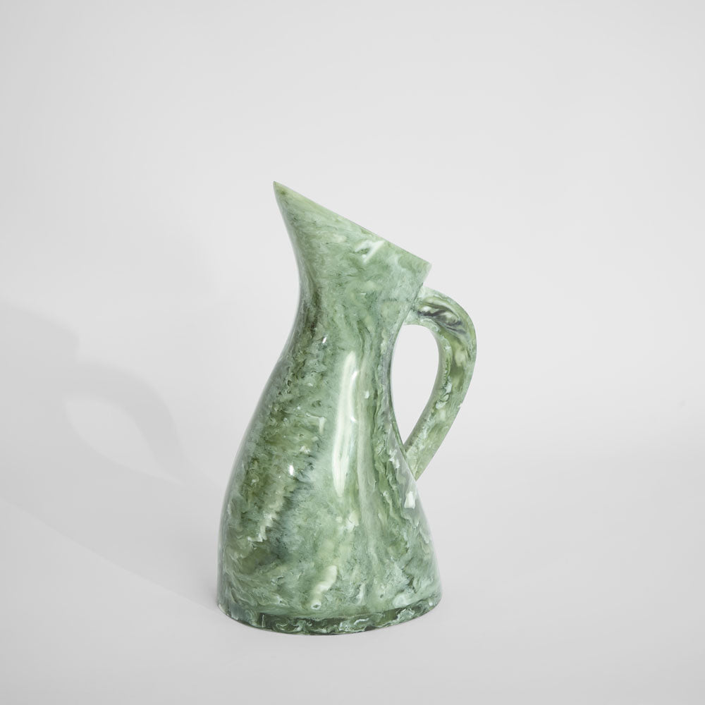 Fern Resin Jug Green Onyx