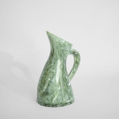 Fern Resin Jug Green Onyx