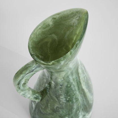 Fern Resin Jug Green Onyx