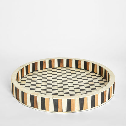Nomi Bone Inlay Tray Multi