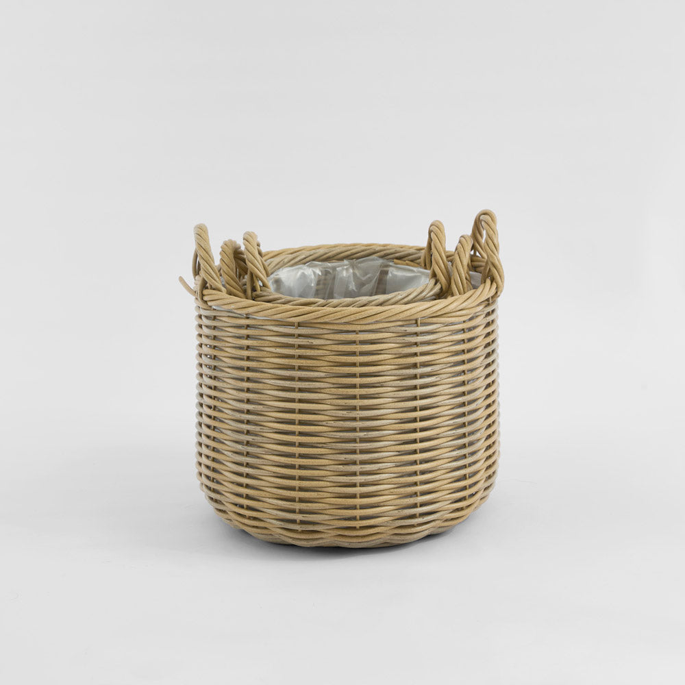 Alfonso Basket Set of 3 PE Rattan