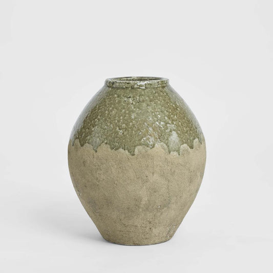 Antigua Stoneware Vase Small