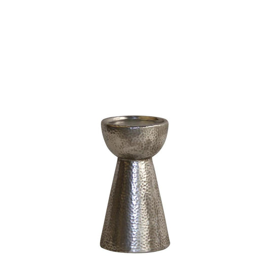 Queenie Candle Holder Silver