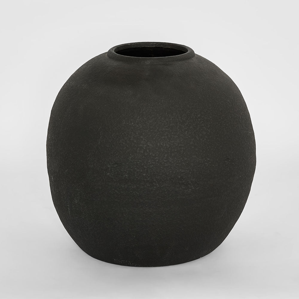 Cara Vase Small Black