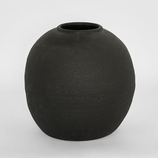 Cara Vase Small Black