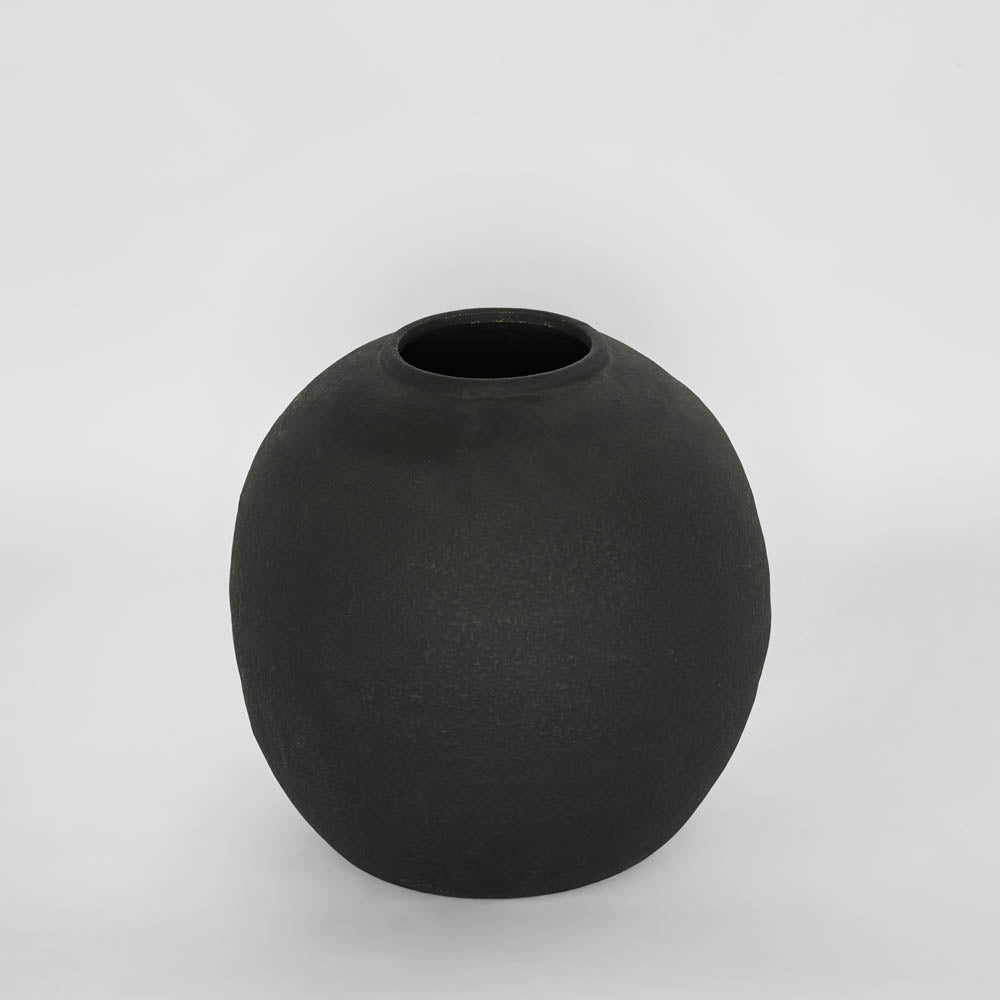 Cara Vase Small Black