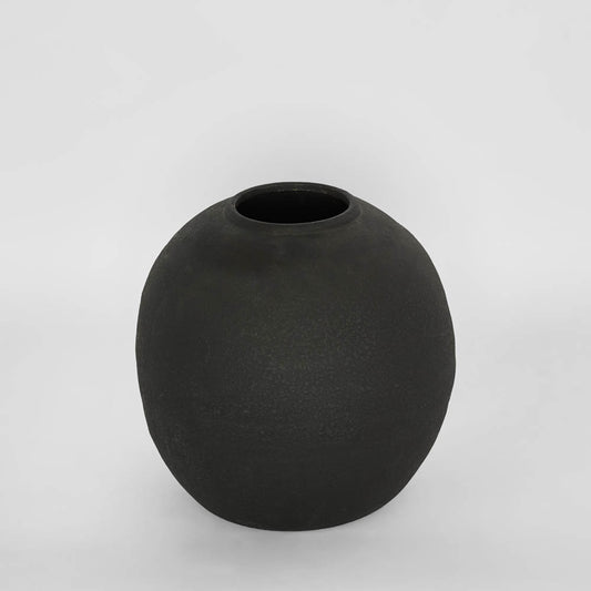 Cara Vase Small Black