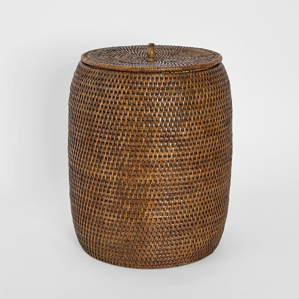 Valley Rattan Basket Brown