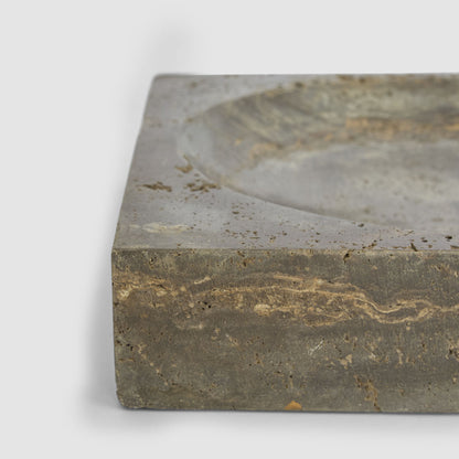 Roma Travertine Bowl Large
