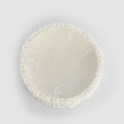 Cici Ribbed Marble Bowl Small