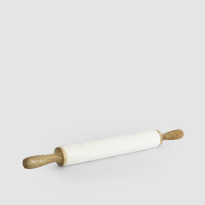 Roma Rolling Pin Marble & Mango Wood