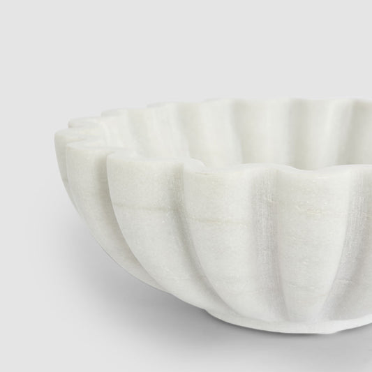 Roma Fruit Bowl Marble