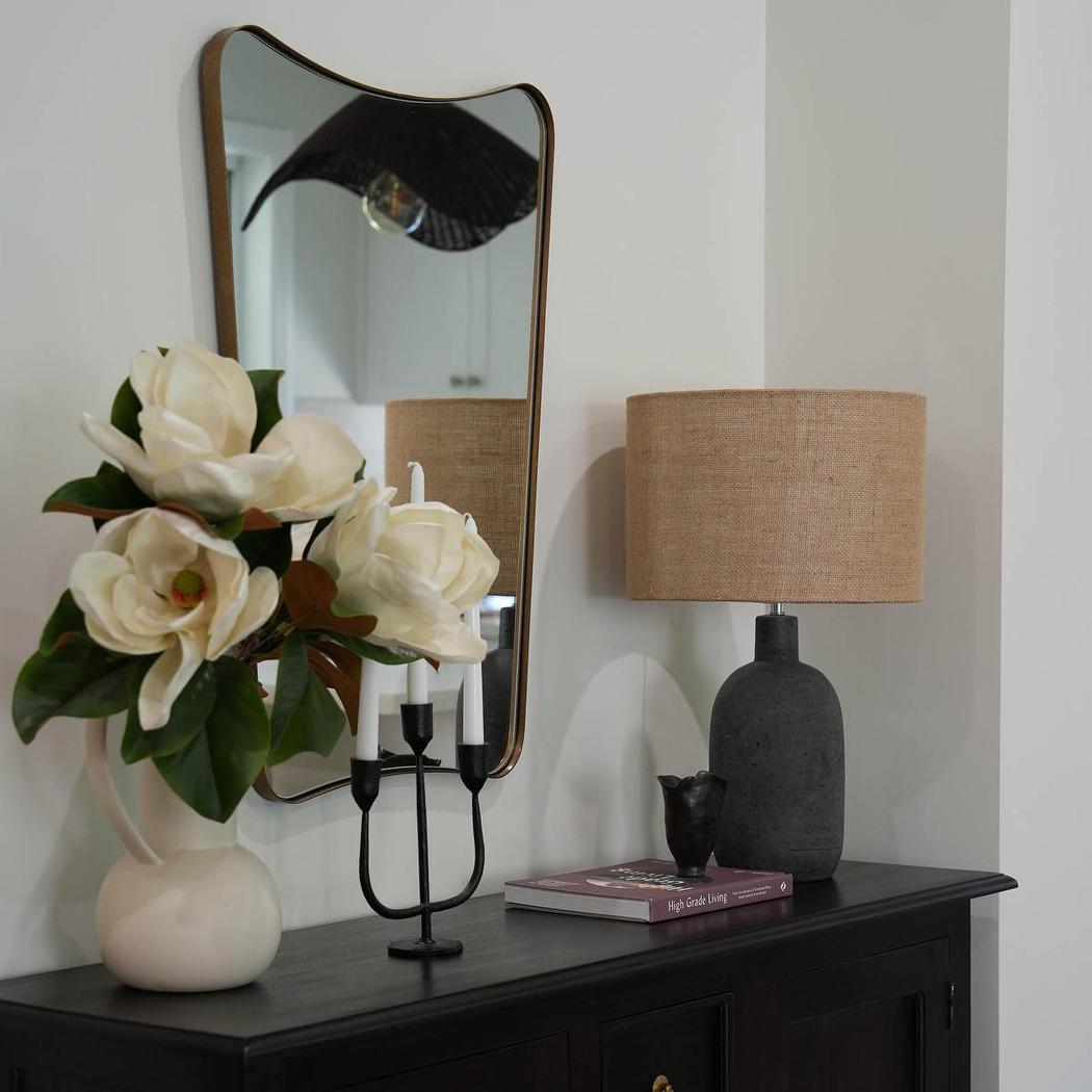 Jasper Candle Stand Black