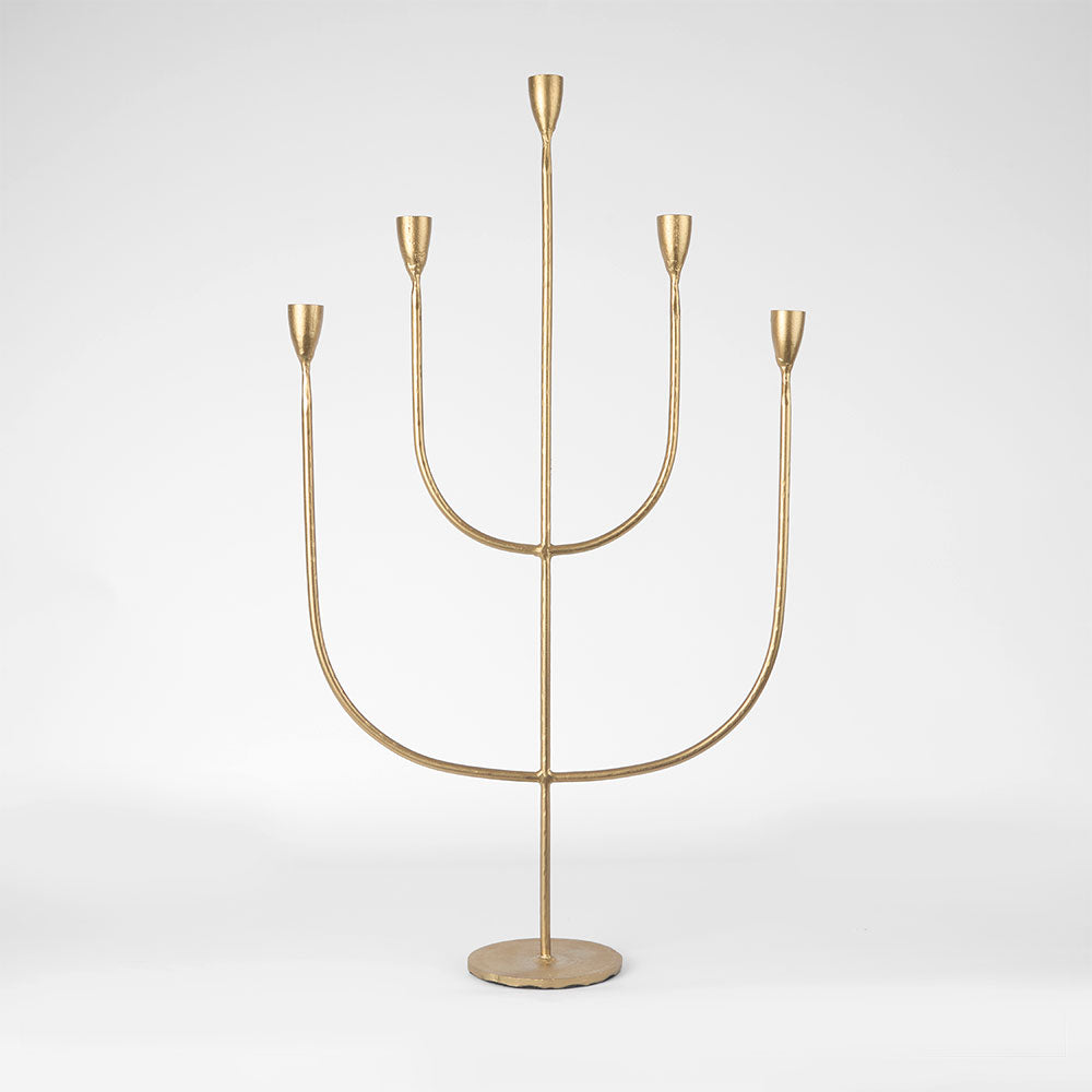 Joshua Candle Stand Brass