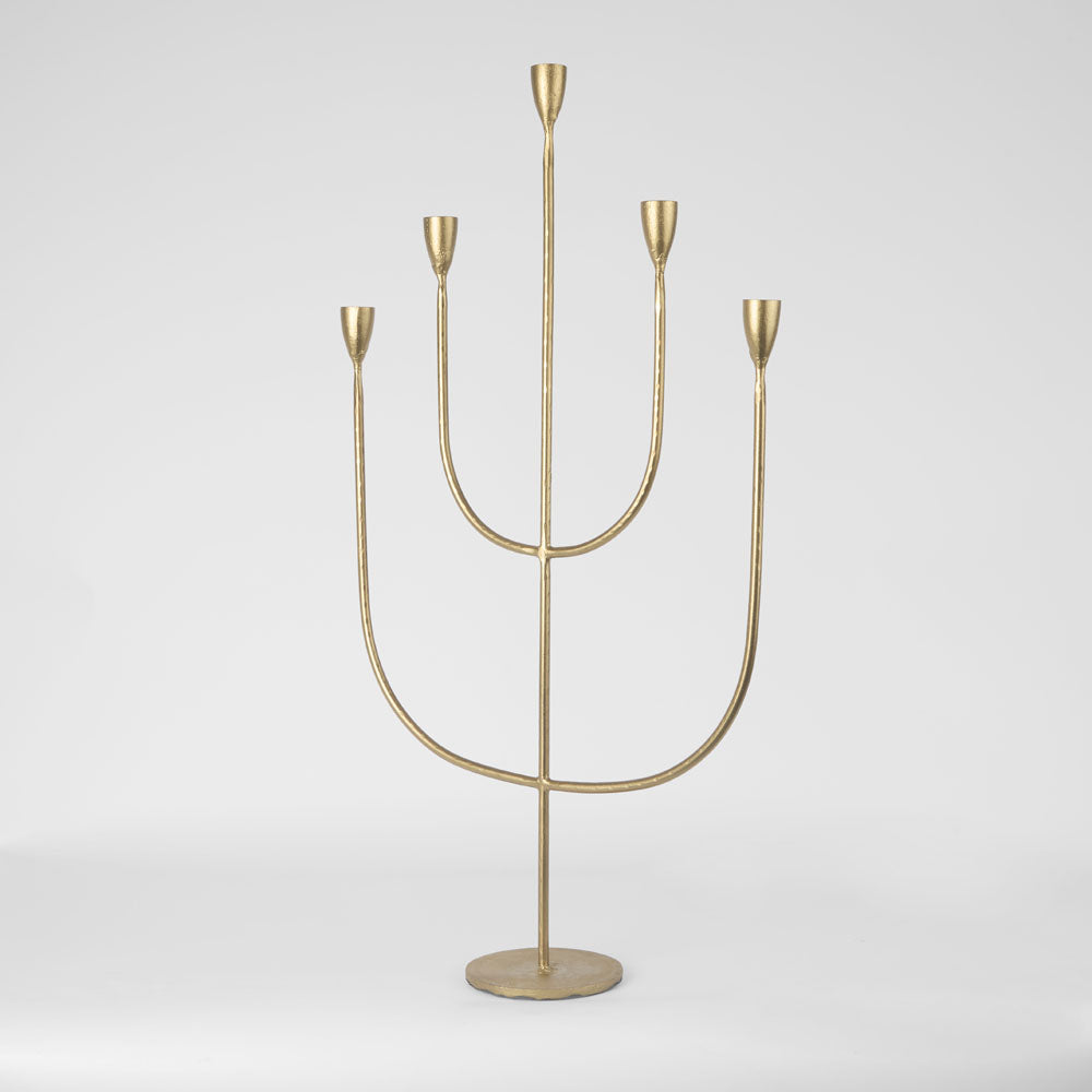 Joshua Candle Stand Brass