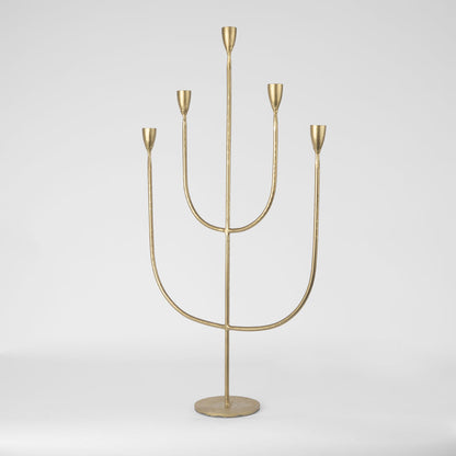 Joshua Candle Stand Brass