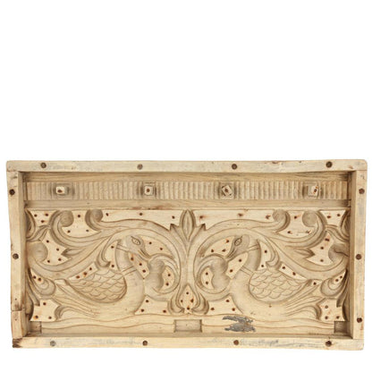 Rashi Carved Wooden Wall Panel