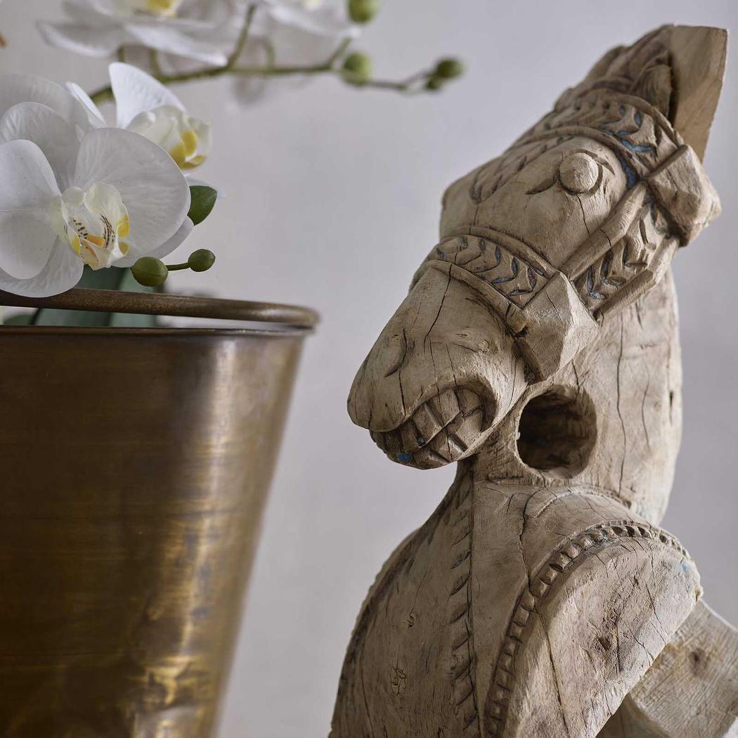 Rashi Wooden Horse Head Large