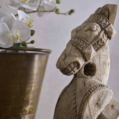 Rashi Wooden Horse Head Large